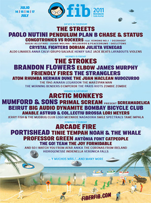 Festival Internacional Benicàssim 2011