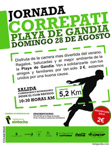 Correpatí en Gandía