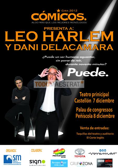 Leo Harlem y Dani Delacamara en Peñíscola este 8 de diciembre