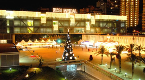 Plaza de la Navidad en Benidorm 2010