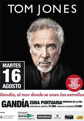 Tom Jones en Gandía