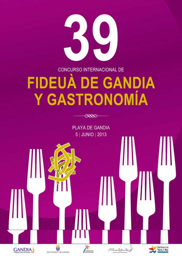 Concurso fideuá en la playa de Gandía 2013