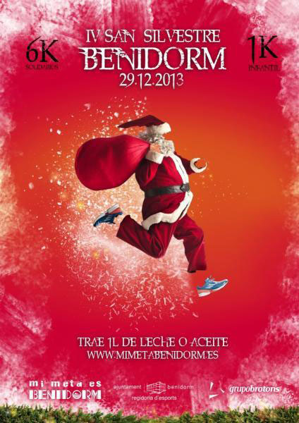Carrera solidaria San Silveste Benidorm 2013