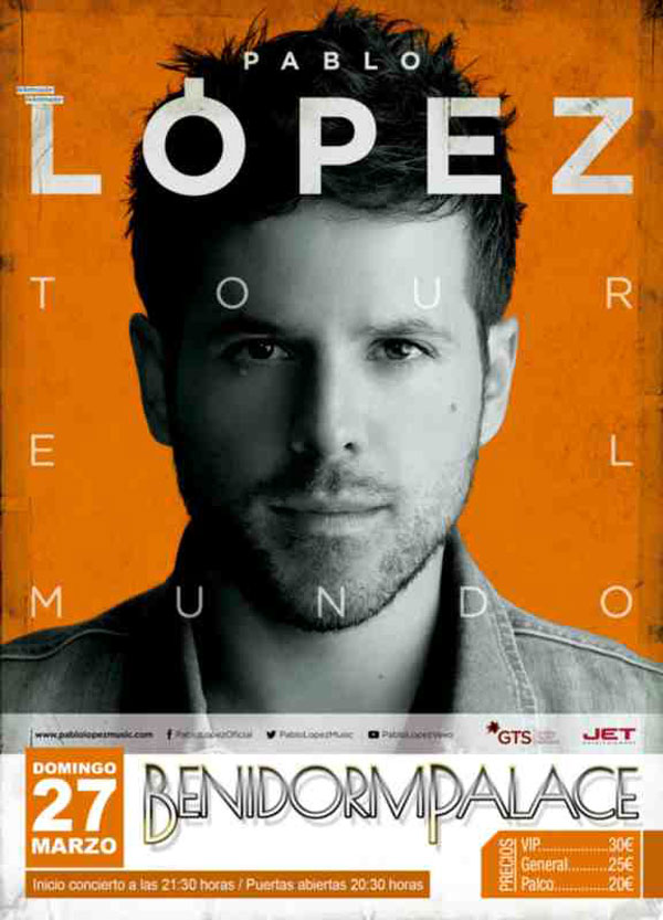 concierto pablo lopen en benidorm